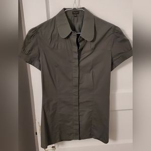 Aritzia Talula Babaton Grey Dress shirt small